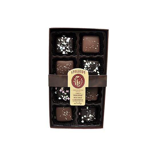 Spokandy Chocolate Sea Salt Caramels